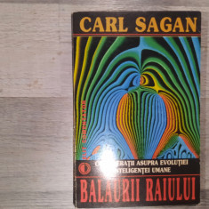 Balaurii raiului.Consideratii asupra evolutiei inteligentei umane de Carl Sagan