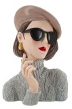 Mauro Ferretti Statueta Donna Paris -B- Cm 18,5X14X24 | Aosom Romania