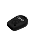 Husa cheie auto din silicon Bmw cu 3 butoane, Xenon Bright
