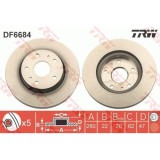 Set discuri frana Suzuki Sx4 (Ey, Sx4 Saloon (Gy, 1.5 (RW 415), 1.5 VVTi, 1.6 LPG, 1.6 VVT, 1.6 VVT (RW 416, YA21S), 1.6 VVT 4x4 (RW 416), 2.0 4x4 (R, Trw