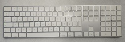 Tastatura originala Apple Magic Keyboard wireless, numerica - alb A1843 foto
