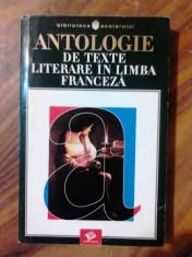 Antologie de texte literare in limba franceza - Mihai Stefanescu (6)