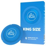 Prezervative Love Match King Size - 6 bucati