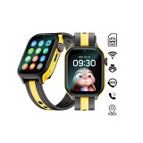 Ceas Smartwatch 4G pentru Copii cu Cartelă SIM, GPS, Istoric Traseu, Monitorizare Spion, Buton SOS, Mesaj Vocal, Apel Video-Vocal, Cameră, Waterproof