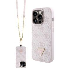 Guess - Crossbody 4G Metal Logo (GUHCP15XP4TDSCPP) - iPhone 15 Pro Max - Pink foto