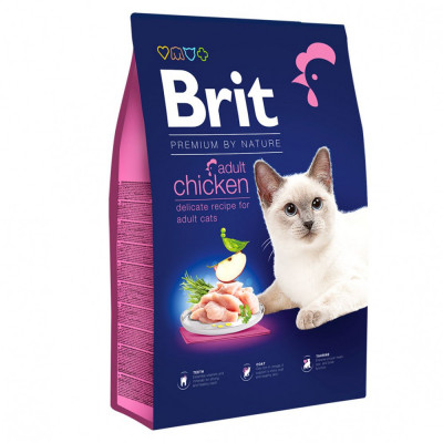 Brit Premium by Nature Cat Adult Chicken 1,5 kg foto