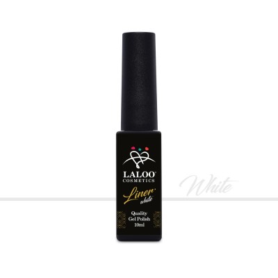Liner Gel Alb 10ml Laloo foto
