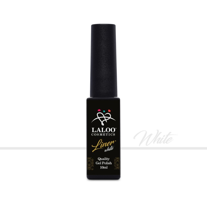 Liner Gel Alb 10ml Laloo
