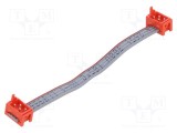 Cablu panglică cu conectori P.cablu-bandă: 1,27mm PIN: 4 2x2