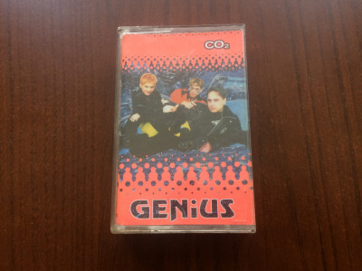 GENIUS CO2 1998 album casete audio muzica euro house dance pop East &amp;amp; Art &amp;lrm;rec. foto