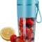 Mini Blender Electric, portabil, pentru preparare sucuri si shake-uri sanatoase, incarcare USB, acumulator