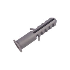 Set 100 x Diblu din plastic, gri, &Oslash; 7 x 33 mm