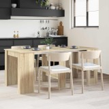 vidaXL Masă de dining 180 x 85 x 75 cm Lemn prelucrat Stejar Sonoma 3424941