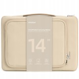 Innostyle Geantă Pentru Laptop 14&amp;quot; Caz Impermeabil Omniprotect Bej, Husa, 14&quot;, Nailon