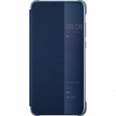 Husa Smart View Flip Huawei Y7 Prime 2019 / Y7 2019 Midnight Blue foto