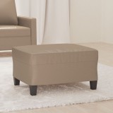 Taburet, cappuccino, 70x55x41 cm, piele ecologică
