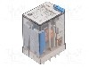 Releu electromagnetic, 48V DC, 20A, DPDT, serie 55.32, FINDER - 55.32.9.048.0040