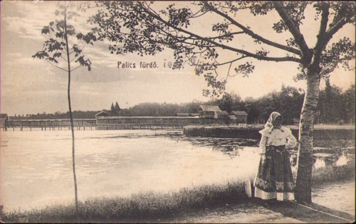 CP611N Palics f&uuml;rdő, carte poștală, circulată Gherla