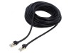 Patch cord F/UTP 7 litat Cu PVC negru 15m, Baseus