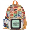 Rucsac copii Pixie Crew Gradi Happy Zoo portocaliu 10 L