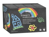 Vopsea creta lichida pentru asfalt Streety Sidewalk Kreul, set 6 x 200 ml