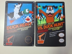 Duck Hunt Sega Mega Drive Retro Video Game Metal Poster Aluminum