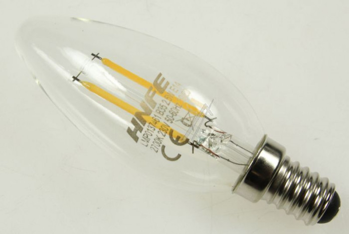LAMP LED E14 220/240V 2,5W 2700K OL.FIL.HNFE LMP0137461 ELICA