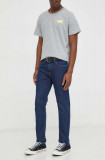 Levi&#039;s jeansi 512 SLIM barbati, culoarea albastru marin