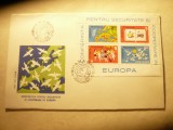 FDC Romania 1975 - Conferinta pt Securitate ,bloc 4 val