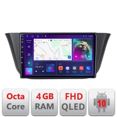 Navigatie Iveco Daily intre anii 2019- Android Ecran QLED octa core 4+64 carplay android auto KIT-daily-20+EDT-E309V3 CarStore Technology foto