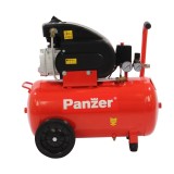 Compresor aer cu piston, cu ulei, Panzer FL20-50, 1.5 kW, 2 CP, 50 litri