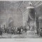 RECEPTION DES PRESENS DE LA COUR DE RUSSIE ( PRIMIREA CADOURILOR DE LA CURTE RUSIEI ) , LITOGRAFIE de C. MOTTE , MONOCROMA, MIJLOCUL SEC . XIX