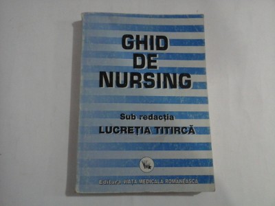 GHID DE NURSING - Lucretia TITIRCA foto