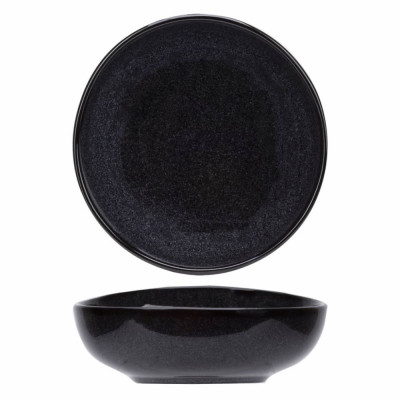 Cosy &amp;amp; Trendy for Professionals Bol Black Granite 4 buc. negru &amp;Oslash;21 cm foto