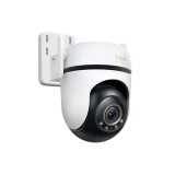 CAMERA IP Exterior TP-LINK, 3K QHD 2880&Atilde;&mdash;1620, rotatie pana la 360 grade, IP66, dist. IR 30 m, lentila fixa 3.2mm, 5 Mpx, RJ-45+wireless, mic, plastic