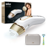 Epilator IPL Braun Silk-expert PRO 5 PL5052 Senzor automat &amp;amp; continuu Skin pro 2.0, 400.000 impulsuri, 10 niveluri de intensitate, 125 de impulsur