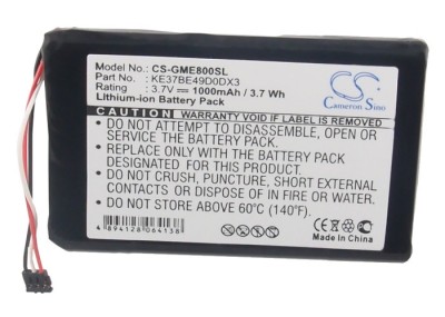 3,7V-1000MAH ACUMULATOR LI-ION =&amp;gt; GPS GARMIN COM Articol Alternativ foto