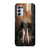 Husa compatibila cu Oppo A55, Viceversa, model Tatsumaki Rank S One Punch Man, Silicon, TPU, Transparent, Carcasa