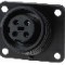 Conector circular, mama, 4 pini, BULGIN - PX0941/04/S