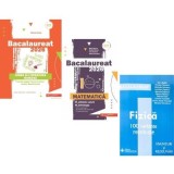 Pachet Bacalaureat 2026. Limba si literatura romana, Matematica M-stiintele-naturii si M-tehnologic si Fizica 100 variante rezolvate - Mihaela Dobos,