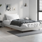 VidaXL Cadru de pat, gri sonoma, 90x200 cm, lemn prelucrat