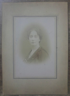 Portret doamna// Constanta 1921, cabinet necunoscut foto