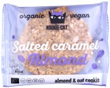 Cookie cu migdale si caramel sarat bio 50g Kookie Cat
