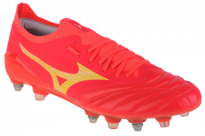 Pantofi de fotbal Mizuno Morelia Neo IV Beta Elite Mix P1GC234264 roșu