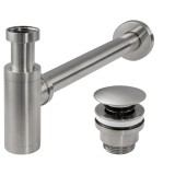 Sifon klik-klak BRUSH NICKLE INOX