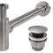 Sifon klik-klak BRUSH NICKLE INOX