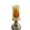 Lumanare Decorativa cu LED, Model Fecioara Maria, 17cm, Functionare pe Baterii