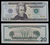 USA SUA █ bancnota █ 20 Dollars █ 2017A █ P-546 █ F6 Atlanta █ UNC █ necirculata