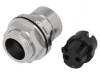 Conector Circular Soclu Mamă 2 Pin Buccaneer 6000 Nichelat