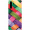Husa silicon pentru Huawei P30 Pro, Colorful Woolen Art
